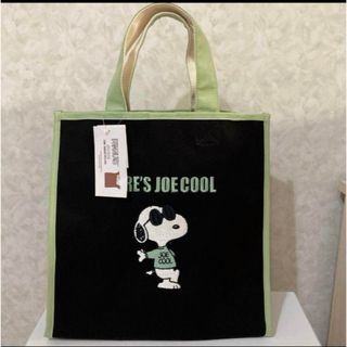 スヌーピー(SNOOPY)のスヌーピー PEANUTS キュービックバッグ L(トートバッグ)