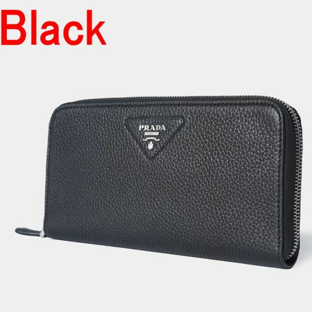 PRADA(プラダ)の●新品/正規品● PRADA  ヴィッテロダイノレザー ジップアラウンド長財布 レディースのファッション小物(財布)の商品写真