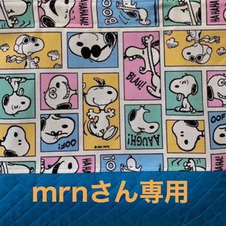 スヌーピー(SNOOPY)のmrnさん専用　スヌーピー　上履き入れ　ハンドメイド(シューズバッグ)