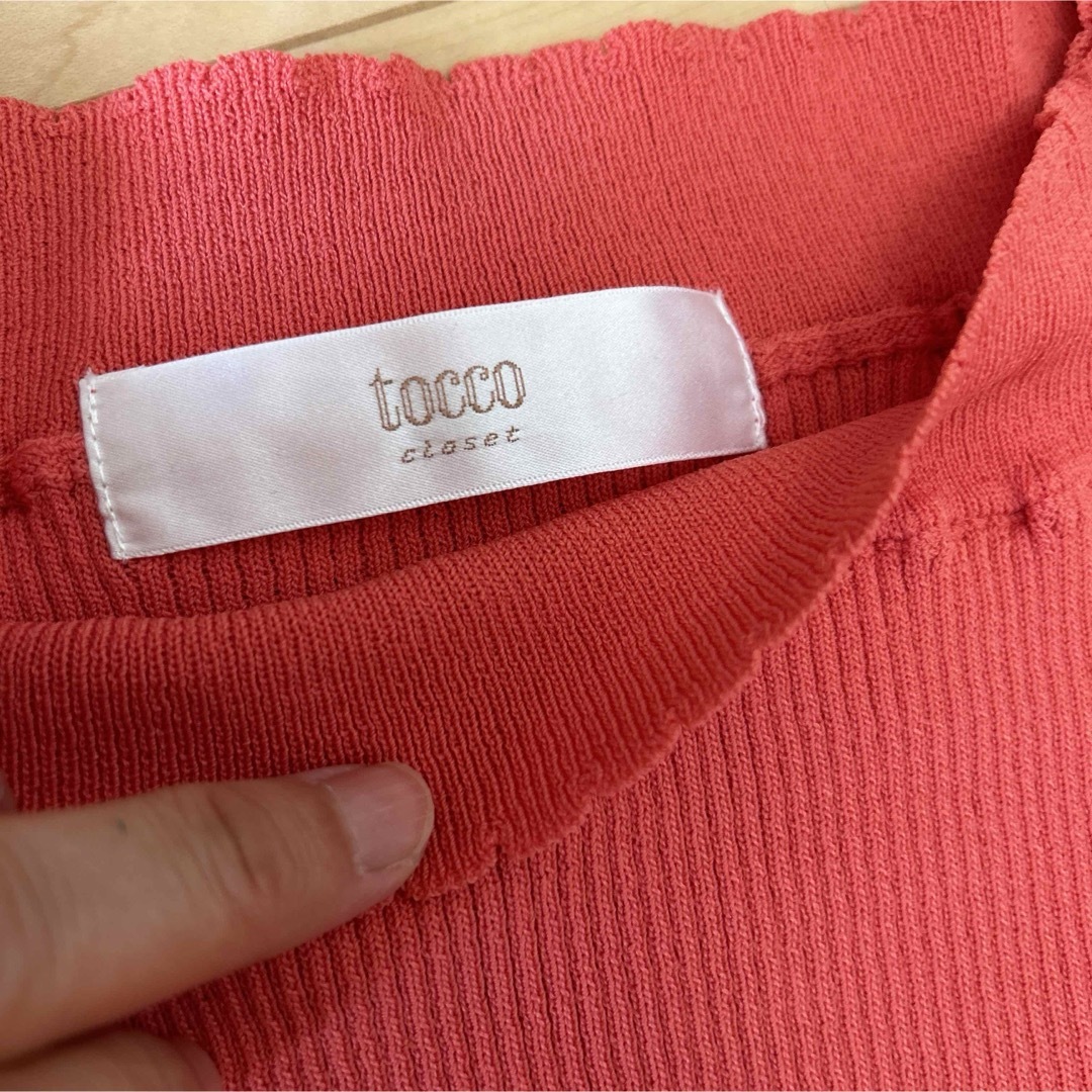 TOCCO closet(トッコクローゼット)のトッコクローゼット カットソー  M レディースのトップス(カットソー(半袖/袖なし))の商品写真