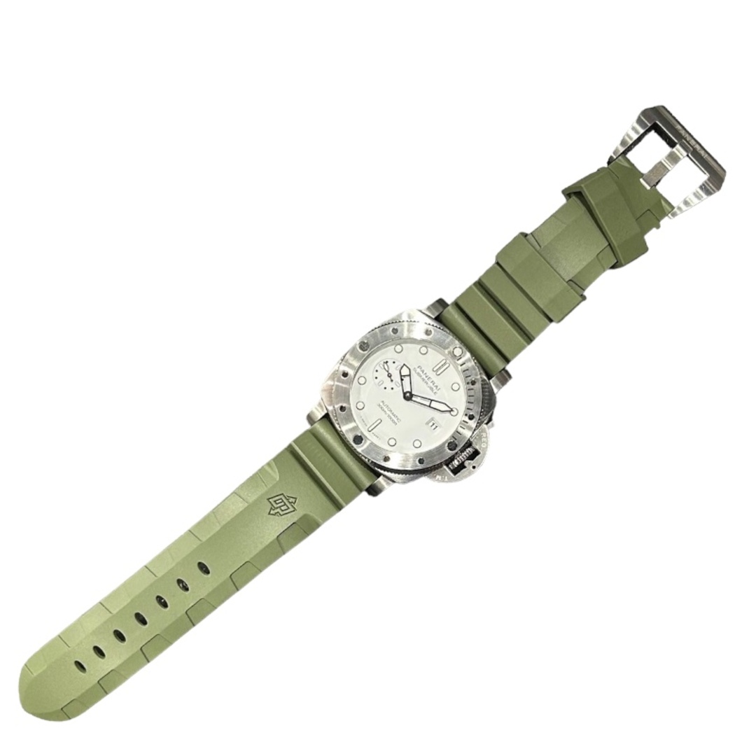 PANERAI(パネライ)の　パネライ PANERAI サブマーシブル クアランタクアトロ ビアンコ PAM01226 ホワイト ステンレススチール 自動巻き メンズ 腕時計 メンズの時計(その他)の商品写真