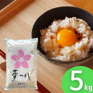 夢つくし5kg《令和5年産》厳選米 福岡県産 お米 安い 白米 美味しい(米/穀物)