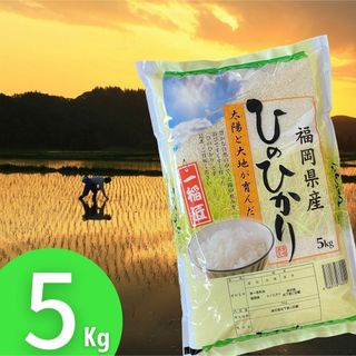 ひのひかり5kg《令和5年》厳選米 福岡県産 お米 安い 白米 美味しい(米/穀物)