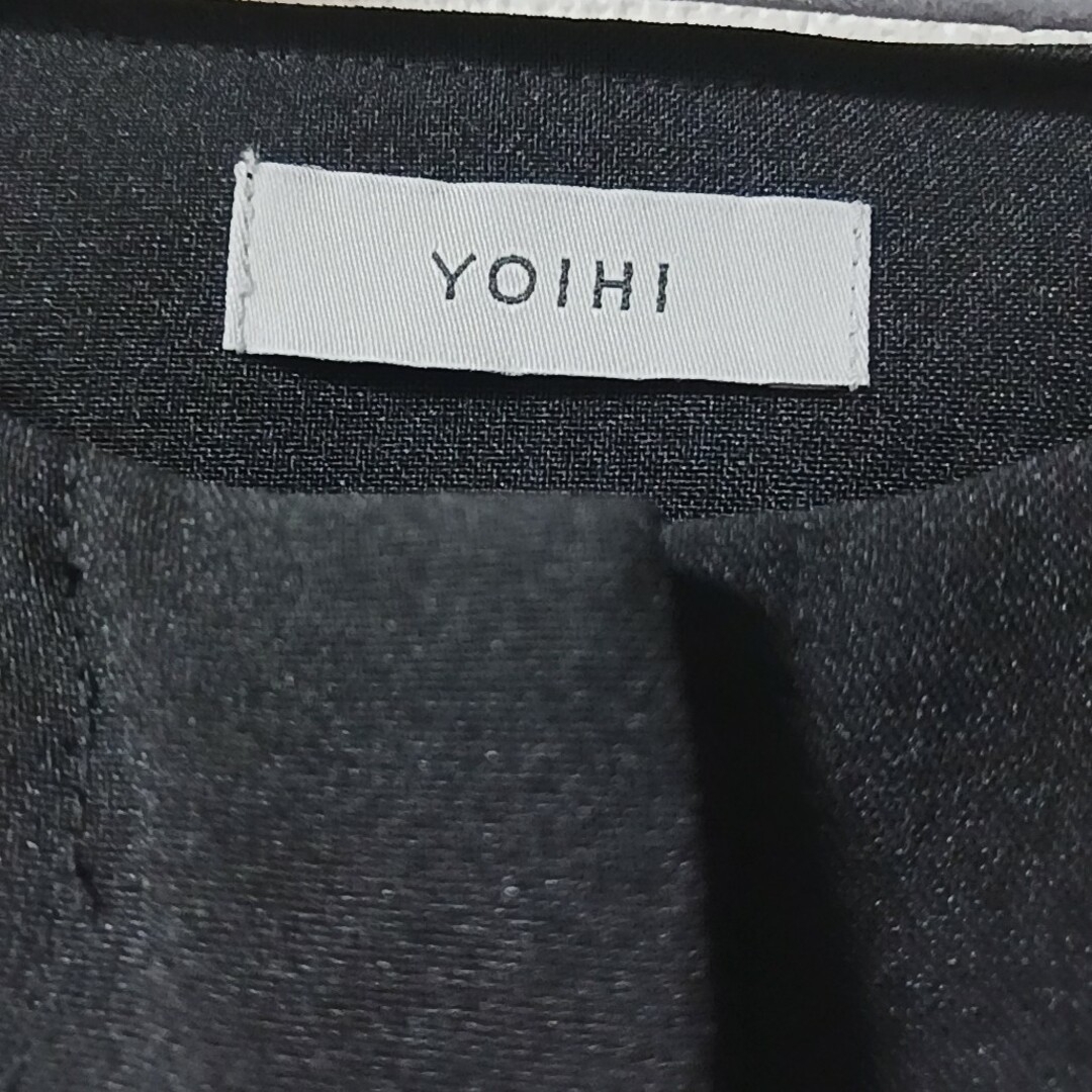『YOIHI 』フリルギャザージャケット レディースのジャケット/アウター(テーラードジャケット)の商品写真