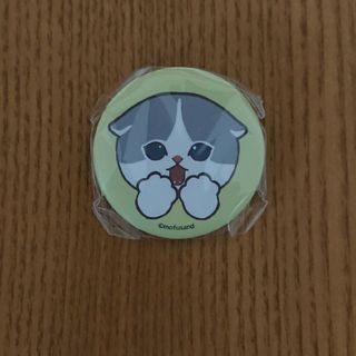 モフサンド(mofusand)のmofusand展 にゃんこのマット缶バッジ びっくり(バッジ/ピンバッジ)