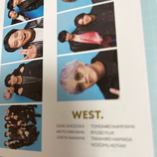 ジャニーズウエスト(ジャニーズWEST)のWEST. TVガイド関東版 2024年 2/16号 [雑誌](音楽/芸能)