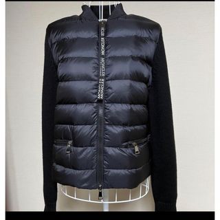 モンクレール(MONCLER)のモンクレール　ダウン　ニット　ジャケット(ダウンジャケット)