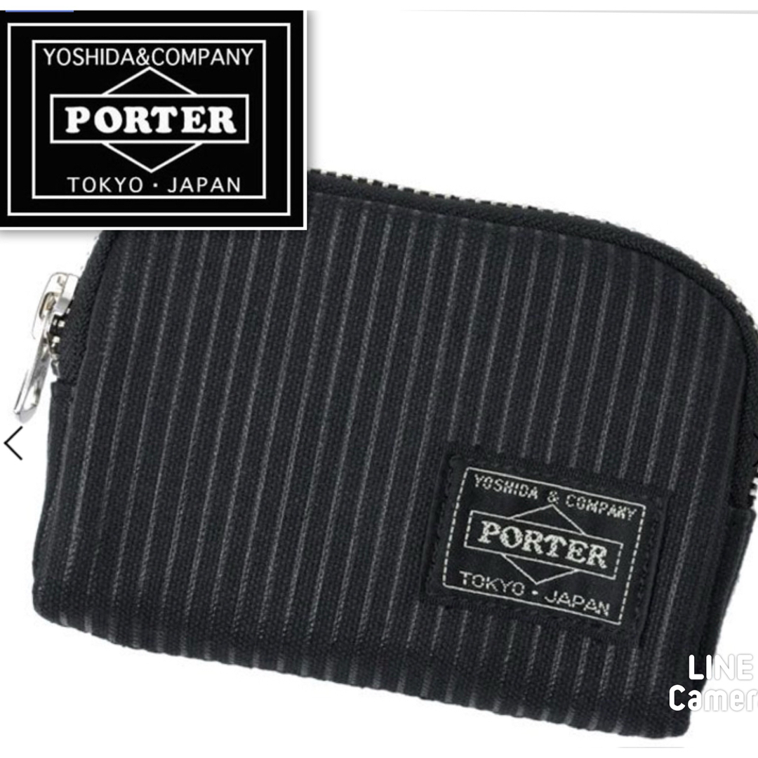 【新品未使用】Porter ドローイング　コイン&キーケース メンズのファッション小物(コインケース/小銭入れ)の商品写真