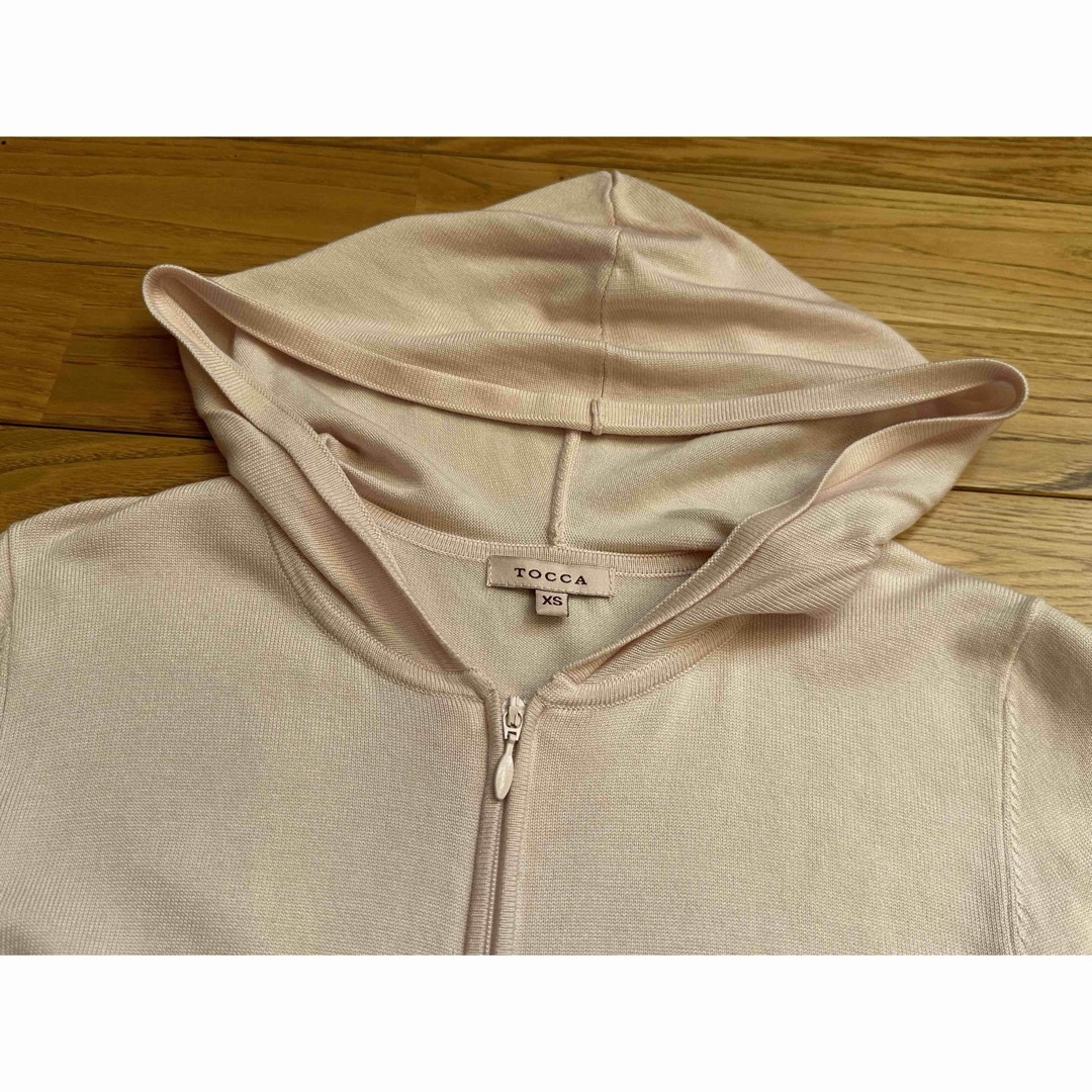 TOCCA(トッカ)のPETIT RIBBON HOODIE プチリボン フーディー　サイズXS  レディースのトップス(パーカー)の商品写真