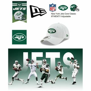 ニューエラー(NEW ERA)のニューエラ　NFL JETSジェッツ　920アジャスタブルキャップ 　ホワイト(キャップ)