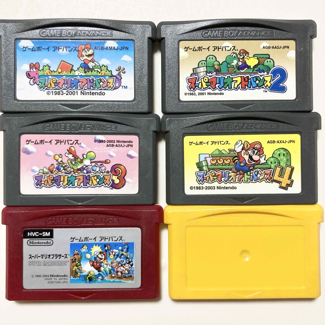 スーパーマリオアドバンス スーパーマリオブラザーズ ファミコンミニ GBA | フリマアプリ ラクマ