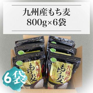 九州産もち麦 800g×6袋セット ダイエット 健康 お得 安い 美味しい お米(米/穀物)
