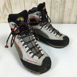 スポルティバ(LA SPORTIVA)のWOMENs 24.3cm  スポルティバ トランゴ タワー ゴアテックス ウーマン Trango Tower GTX Women マウンテニアリングシューズ アルパインブーツ SPORTIVA 21B Light Grey / Berry グレー系(その他)