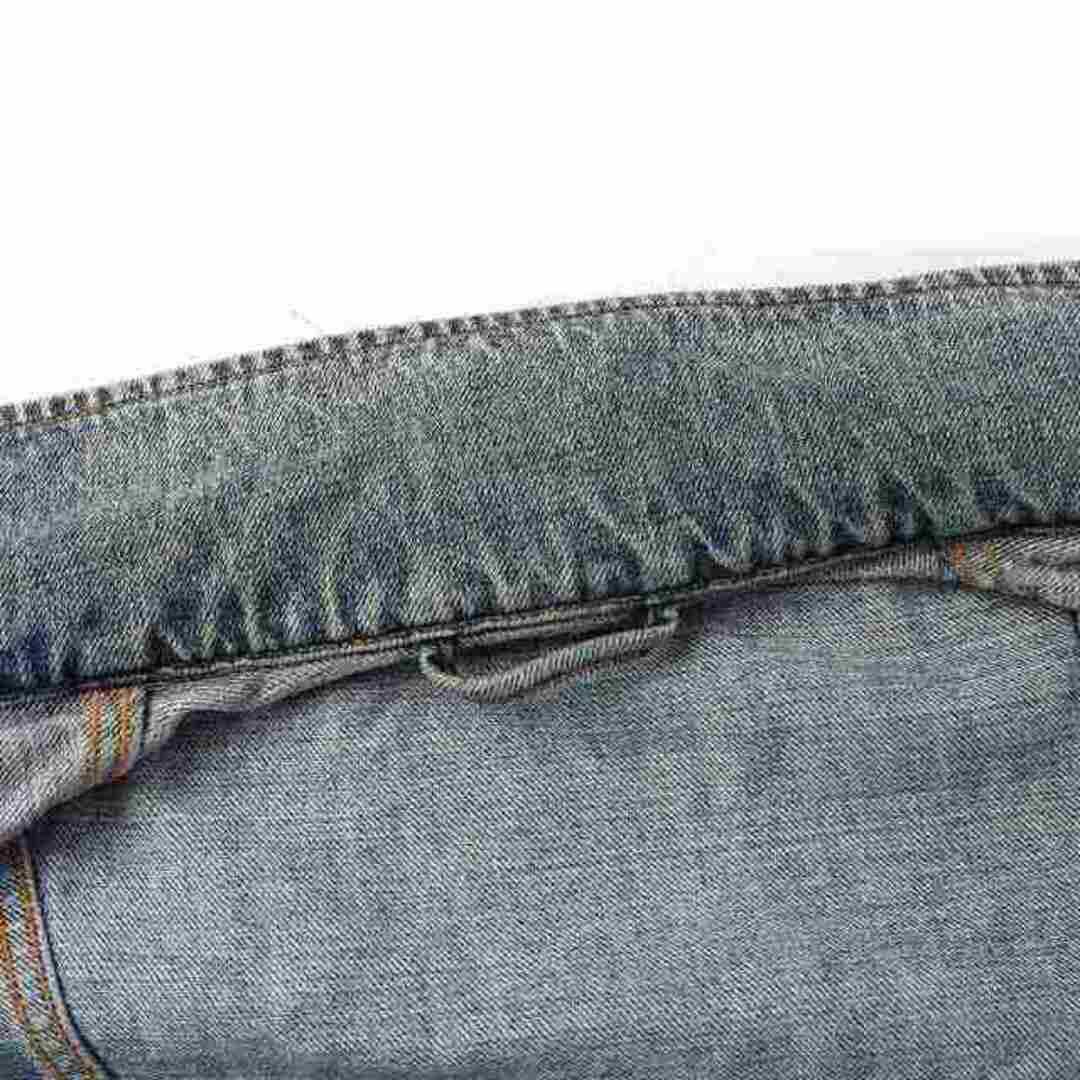 Nudie Jeans(ヌーディジーンズ)のnudie jeans デニムジャケット Gジャン ジージャン ロゴ S 水色 メンズのジャケット/アウター(その他)の商品写真