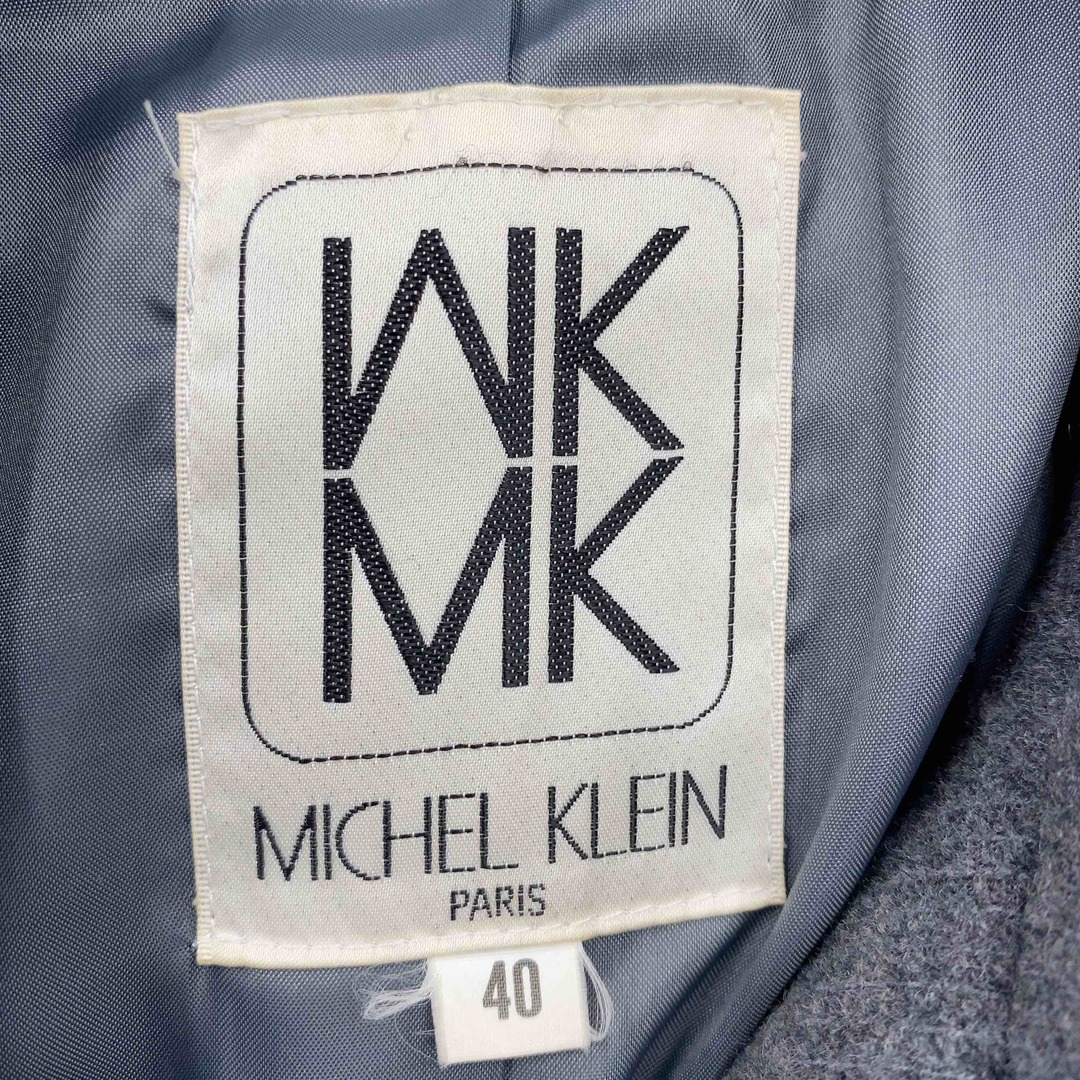 MICHEL KLEIN(ミッシェルクラン)のMICHEL KLEIN レディース ミッシェルクラン コートステンカラー グレー レディースのジャケット/アウター(その他)の商品写真