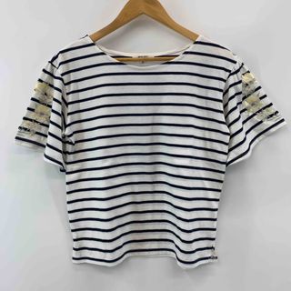 エヌナチュラルビューティーベーシック(N.Natural beauty basic)のNaturalBeauty Basic レディース ナチュラルビューティーベーシック Tシャツ半袖 ボーダー(Tシャツ(半袖/袖なし))