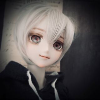 VOLKS - DDH-07ドルフィードリーム　カスタムヘッド　レジンアイ　セミホワイト