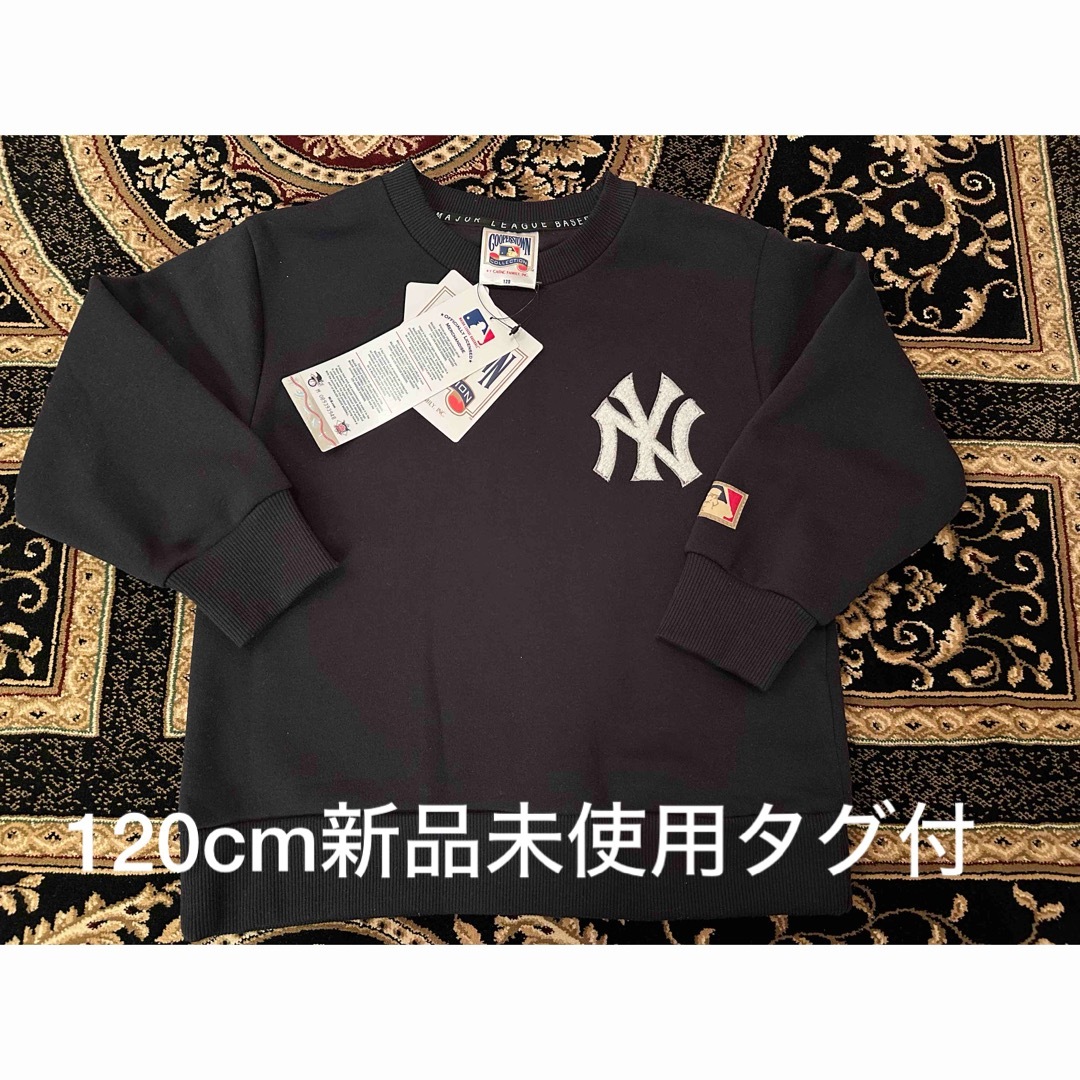 MLB - MLB ニューヨークヤンキース 裏起毛トレーナー 120の通販 by