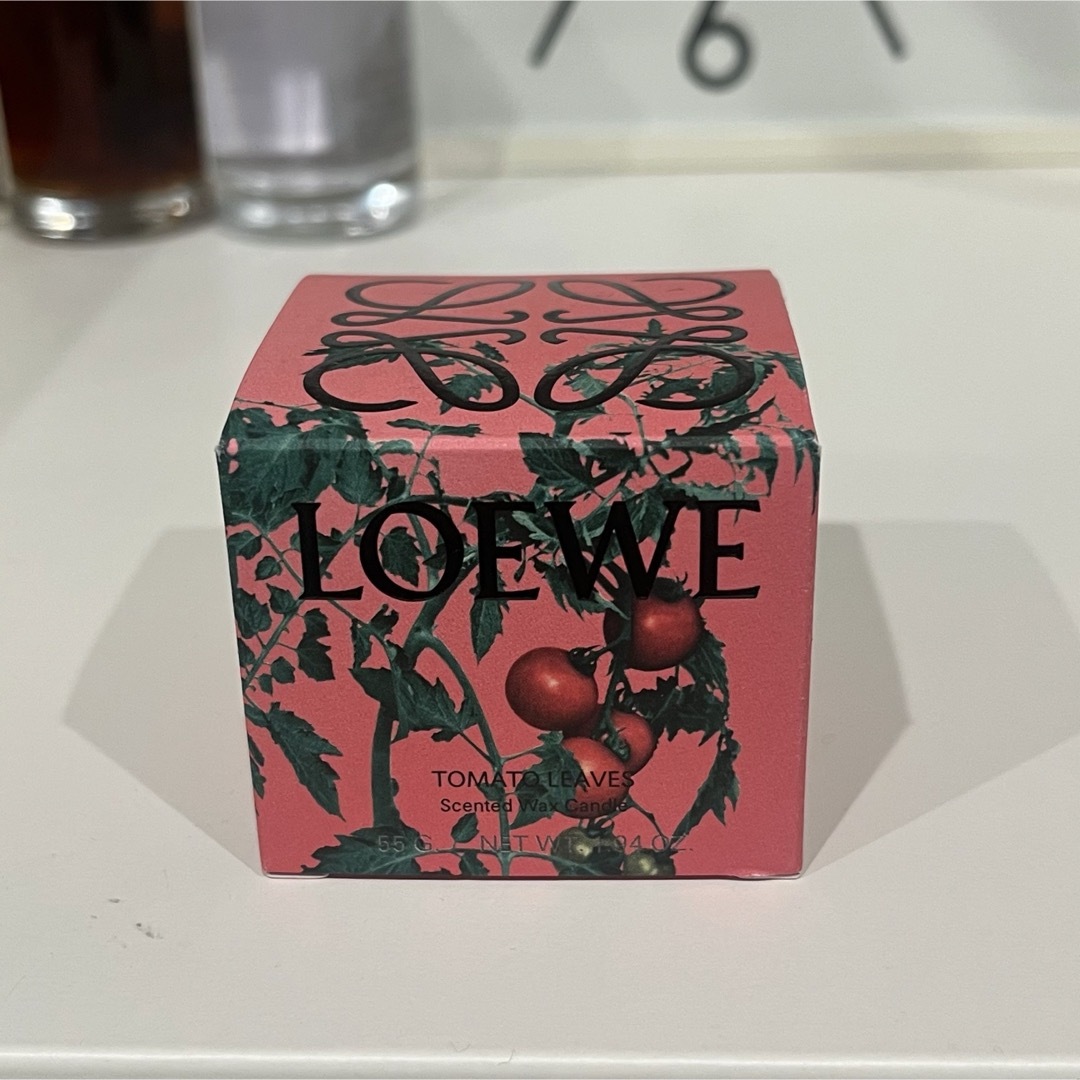 LOEWE(ロエベ)のLoewe ロエベ　キャンドル　トマト　55g ハンドメイドのインテリア/家具(アロマ/キャンドル)の商品写真