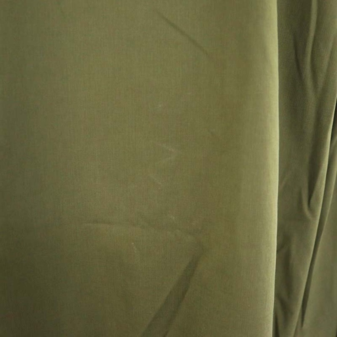 Mila Owen(ミラオーウェン)のミラオーウェン 22SS ラッフルカラーボリュームスリーブブラウス 長袖 0 レディースのトップス(シャツ/ブラウス(長袖/七分))の商品写真