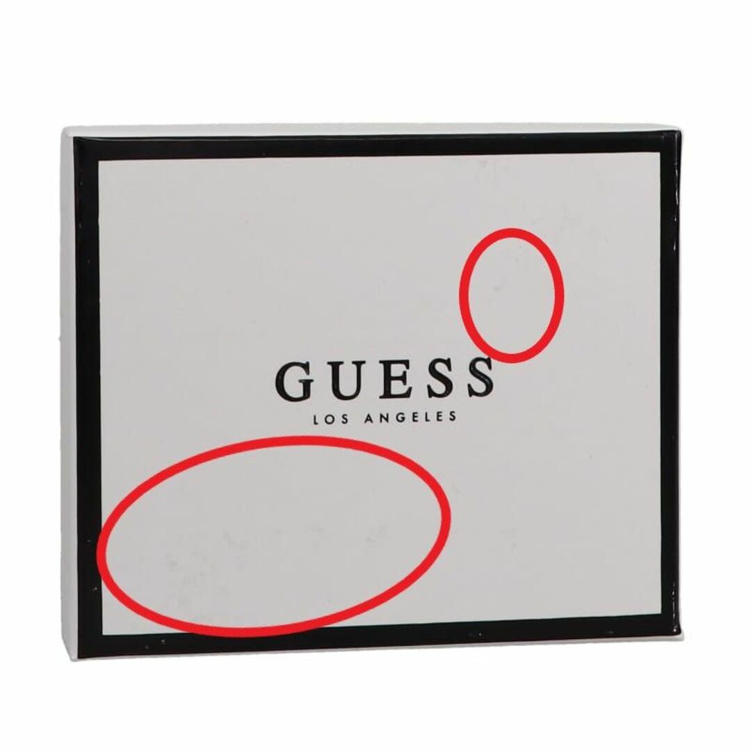 GUESS(ゲス)の【ヤブレ（ほつれ）・ボンドヨゴレ・BOXヨゴレ】ゲス GUESS 二つ折り財布 VG718041 TAU レディースのファッション小物(財布)の商品写真