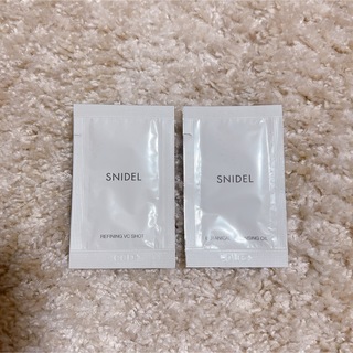 スナイデル(SNIDEL)の新品☆SNIDEL☆クレンジングオイル&美容液サンプルセット(クレンジング/メイク落とし)