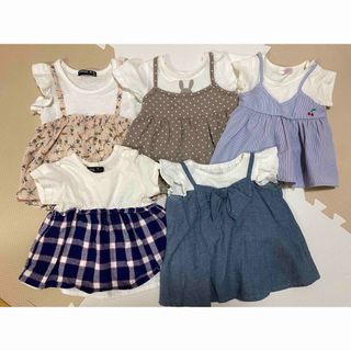 TINY TREASURE】サイズ80 ベビー服 ベロア ワンピースの通販｜ラクマ