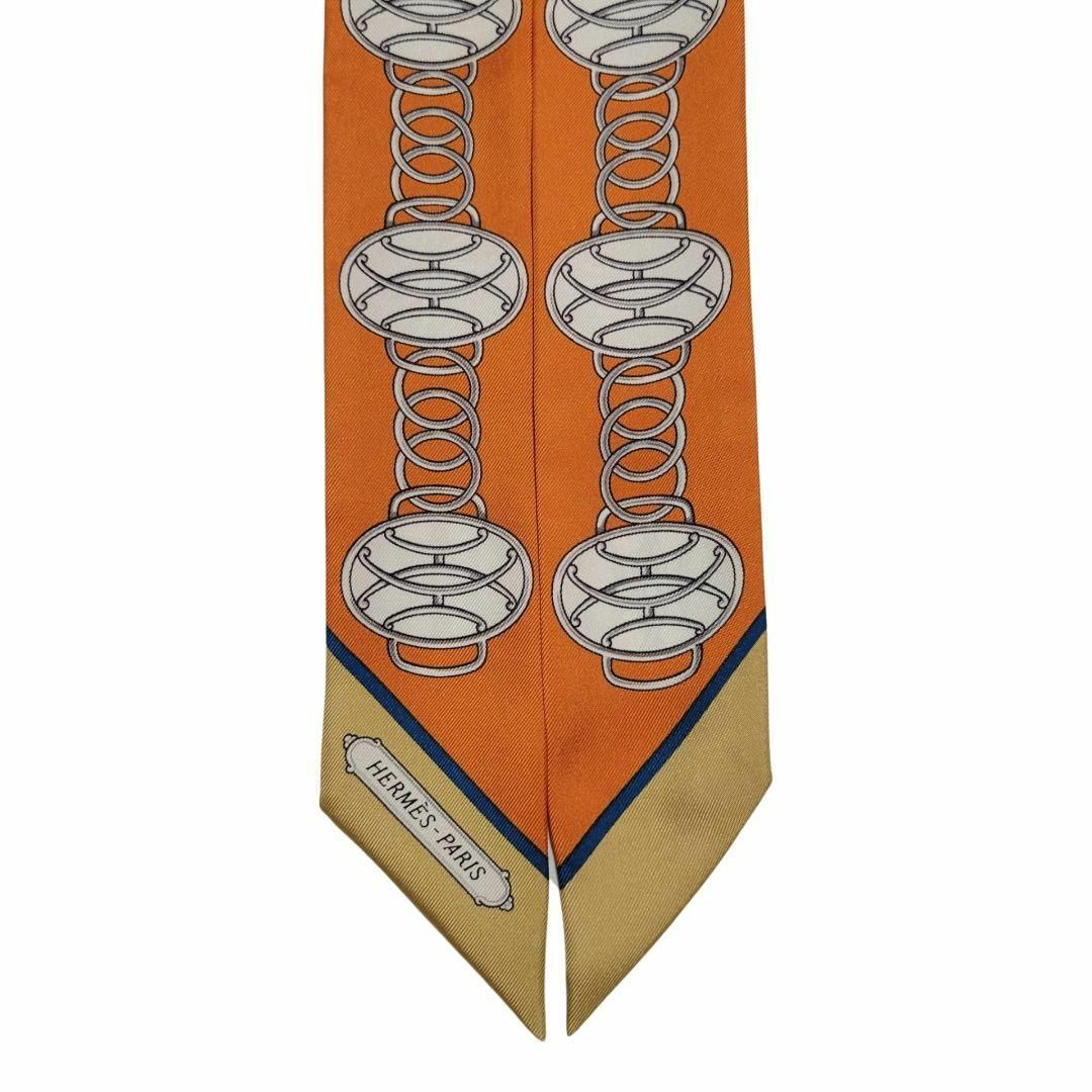 新品同様】エルメス ツイリー リフトプロフィール オレンジ 箱 新品同様】エルメス ツイリー リフトプロフィール オレンジ 箱