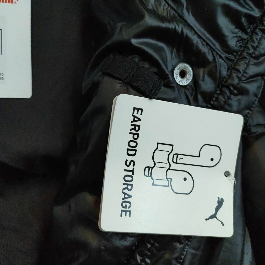 PUMA(プーマ)の新品 プーマ　ダウンコート ブラック フェザー　ロング　ミドル丈 レディースのジャケット/アウター(ダウンコート)の商品写真