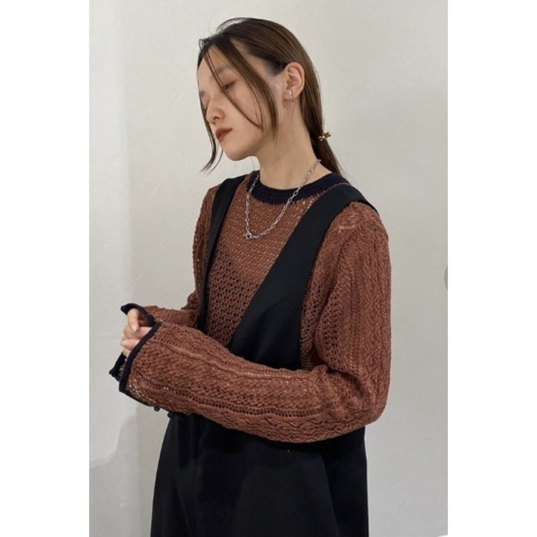 美品 TODAYFUL トゥデイフル ニット トップス レース 人気 完売 美品 TODAYFUL トゥデイフル ニット トップス レース 人気 完売