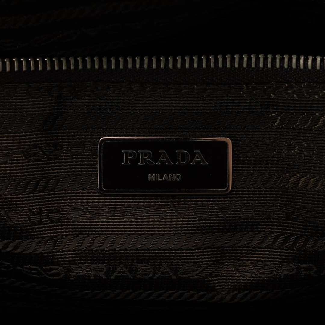 PRADA(プラダ)のプラダ 三角ロゴプレート サフィアーノ ハンドバッグ ビジネスバッグ ブリーフケース VR0078 レザー メンズ PRADA 【1-0128382】 メンズのバッグ(ビジネスバッグ)の商品写真