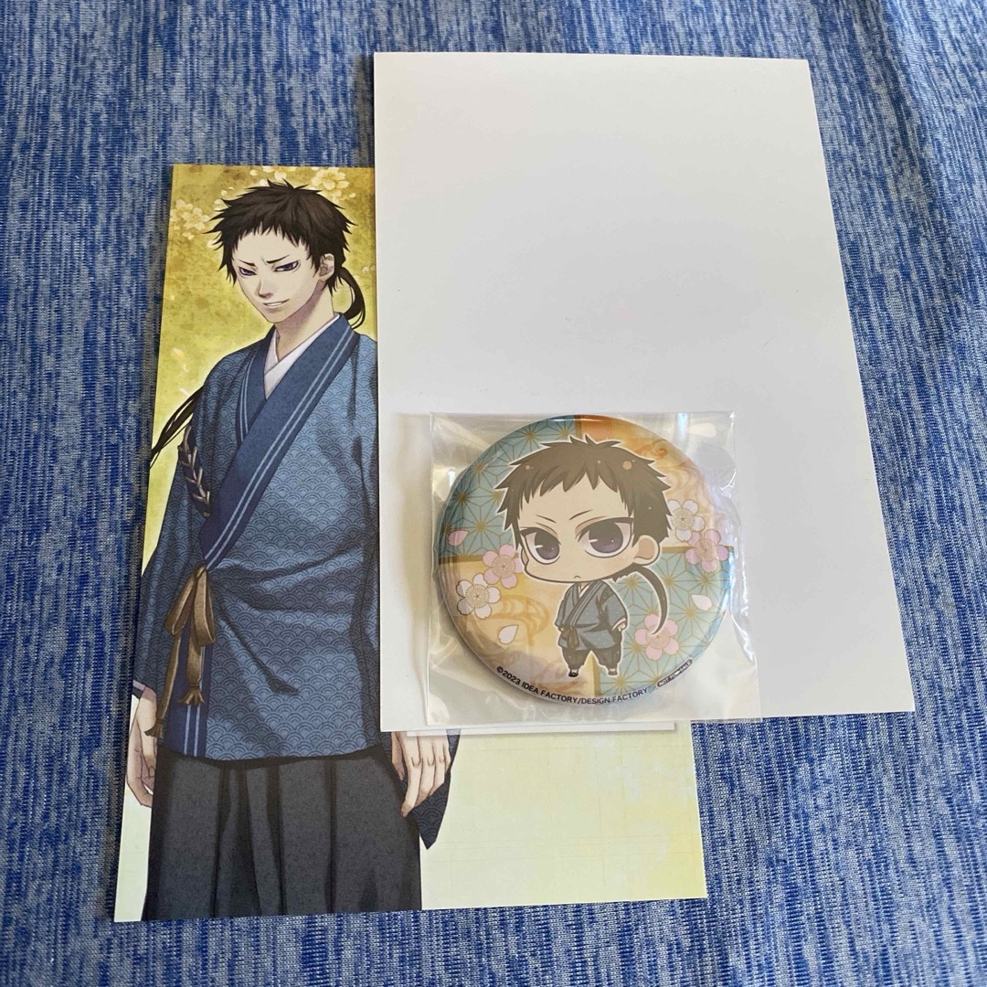 薄桜鬼 万葉ノ抄 WonderGOO 特典セット 山崎烝 エンタメ/ホビーのアニメグッズ(バッジ/ピンバッジ)の商品写真