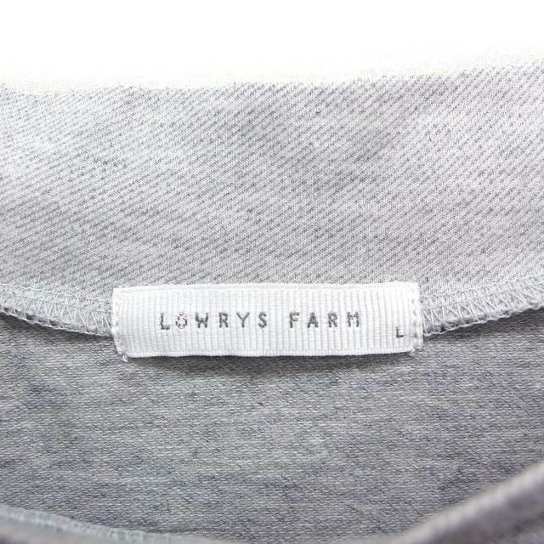 LOWRYS FARM(ローリーズファーム)のローリーズファーム LOWRYS FARM フレアスリーブ カットソー グレー  レディースのトップス(カットソー(半袖/袖なし))の商品写真