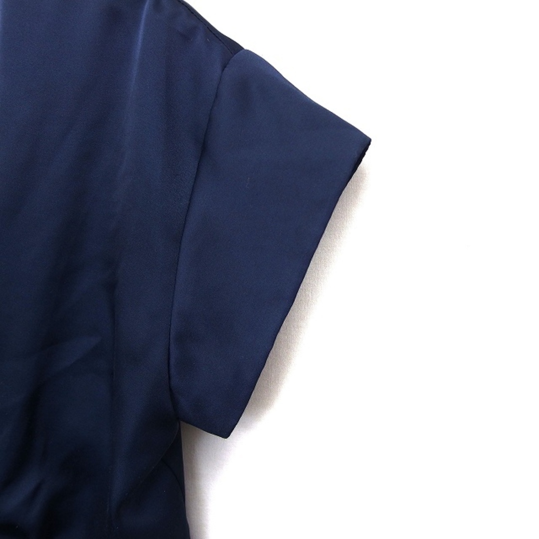 AG by aquagirl(エージーバイアクアガール)のエージーバイアクアガール ブラウス カットソー ギャザー リボン 透け感 半袖  レディースのトップス(シャツ/ブラウス(半袖/袖なし))の商品写真