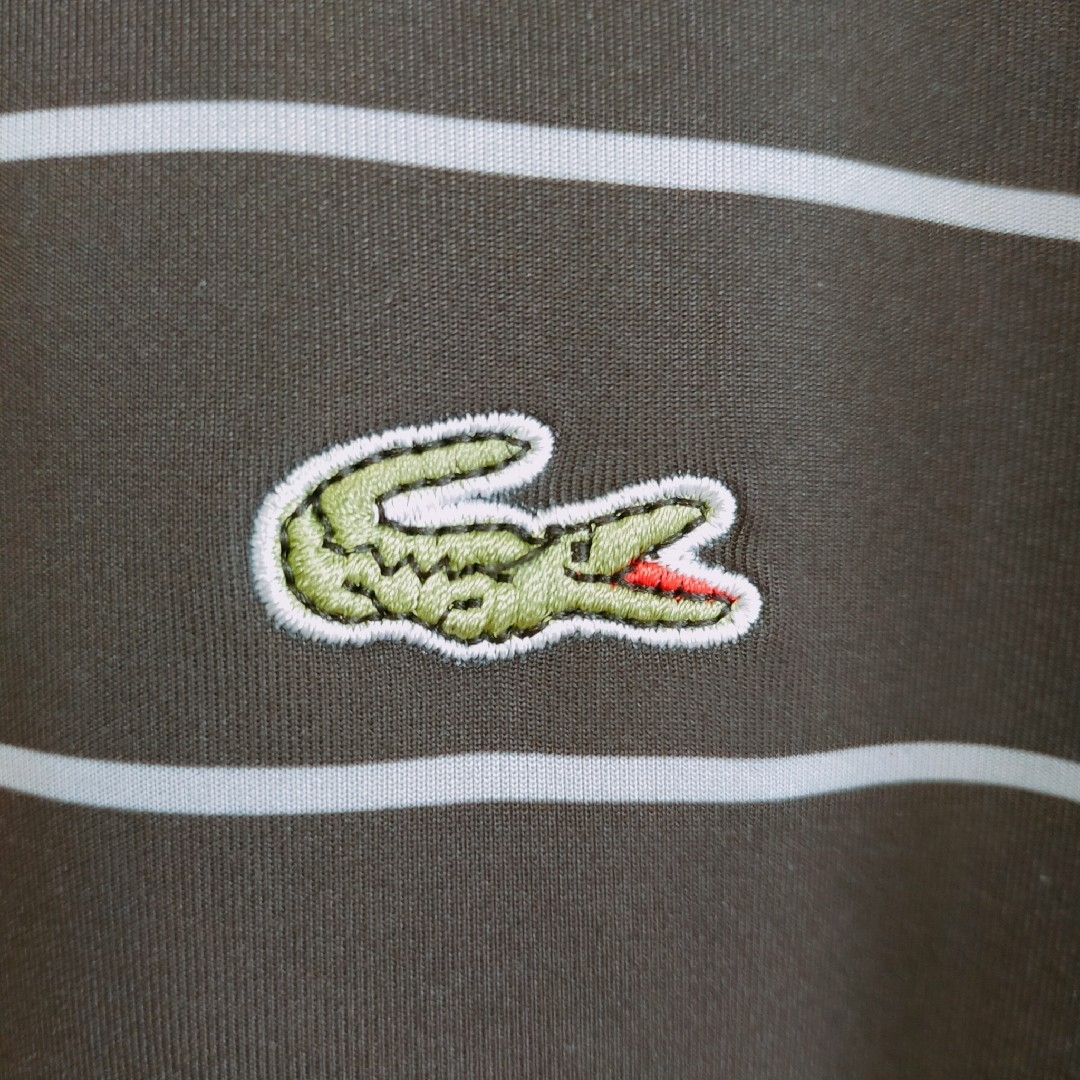 LACOSTE(ラコステ)のLACOSTE ラコステ　トラックジャケット　ワンポイント　ブラック　XL相当 メンズのトップス(ジャージ)の商品写真