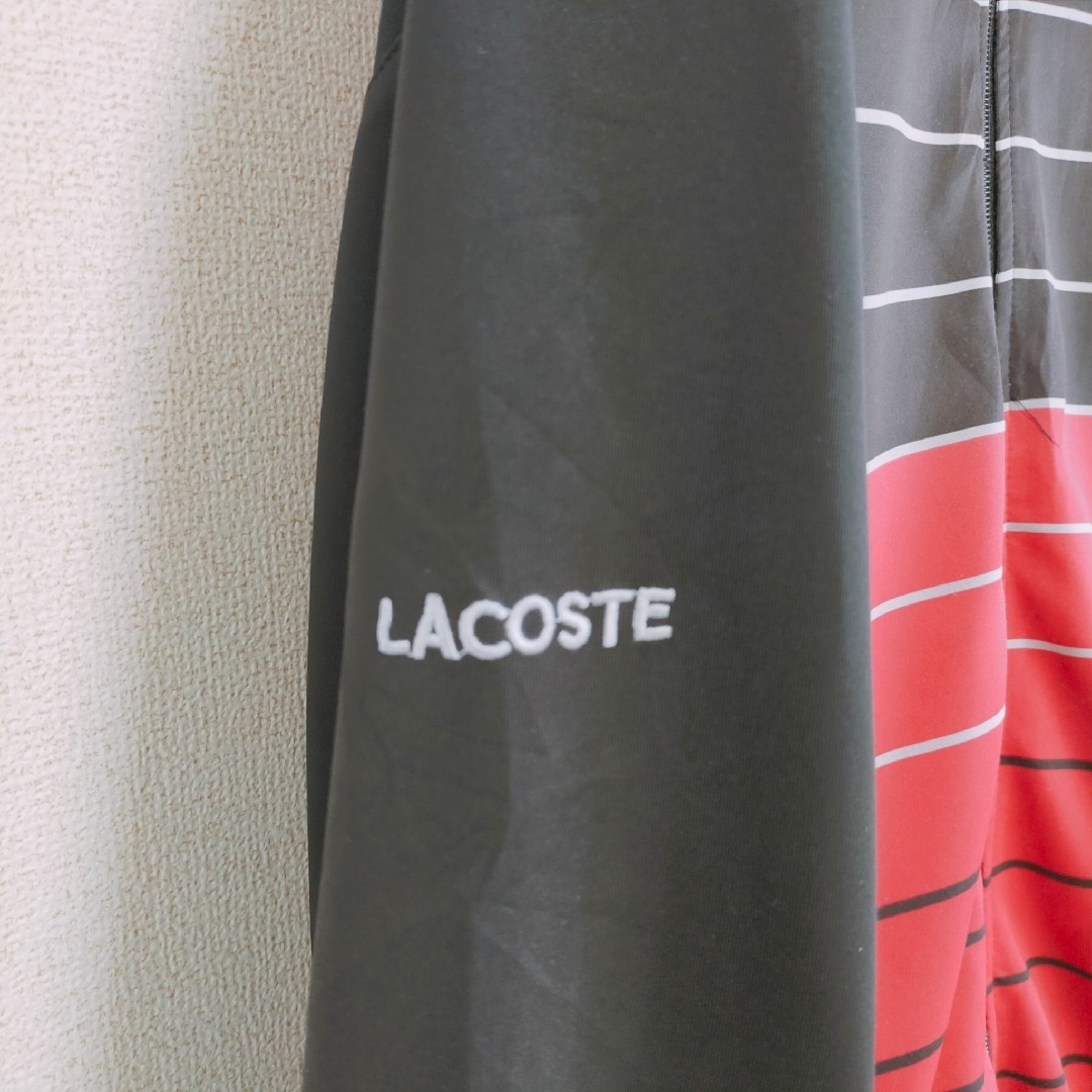 LACOSTE(ラコステ)のLACOSTE ラコステ　トラックジャケット　ワンポイント　ブラック　XL相当 メンズのトップス(ジャージ)の商品写真
