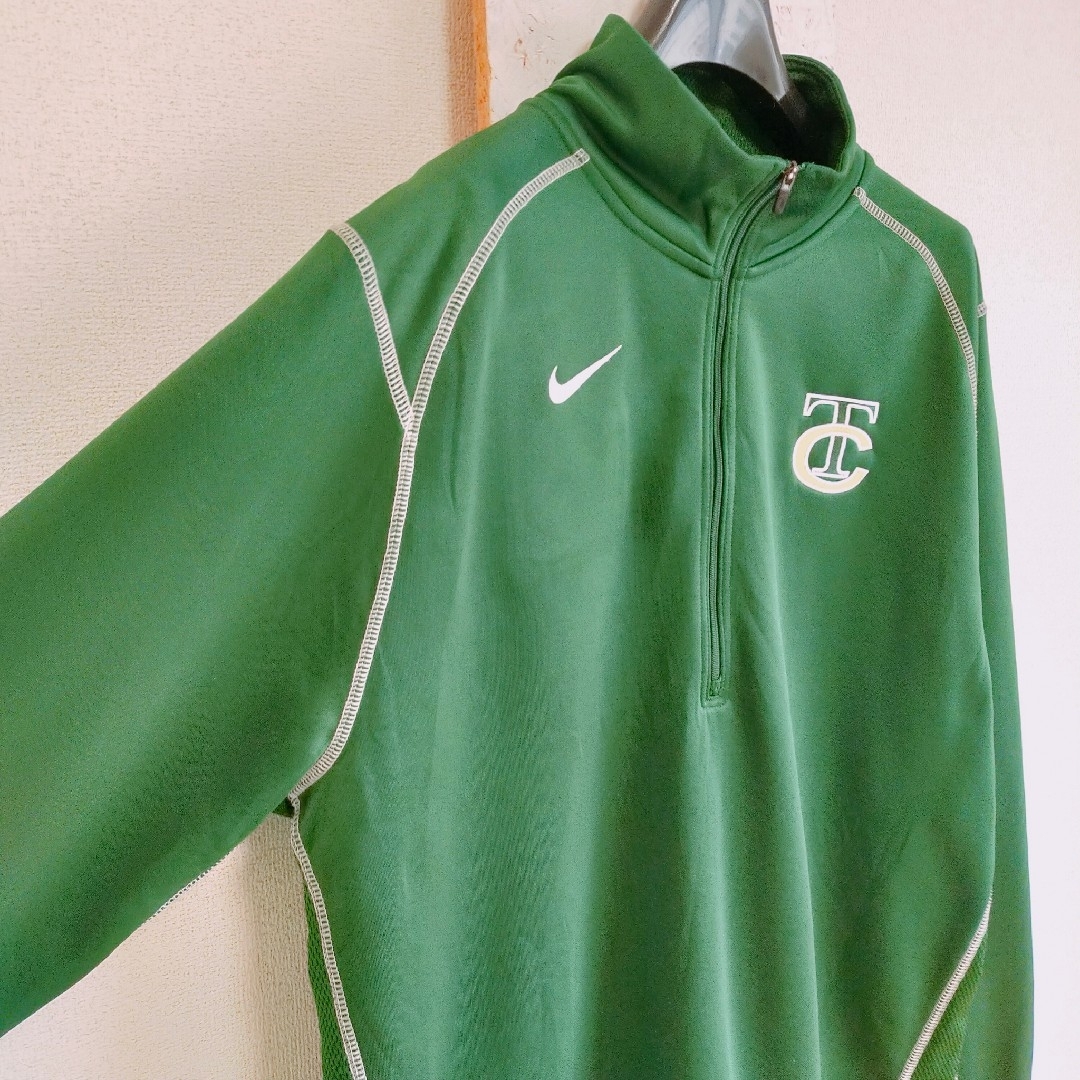 NIKE(ナイキ)のNIKE ナイキ　トラックジャケット　ハーフジップ　THERMA-FIT　Ｌ メンズのトップス(ジャージ)の商品写真