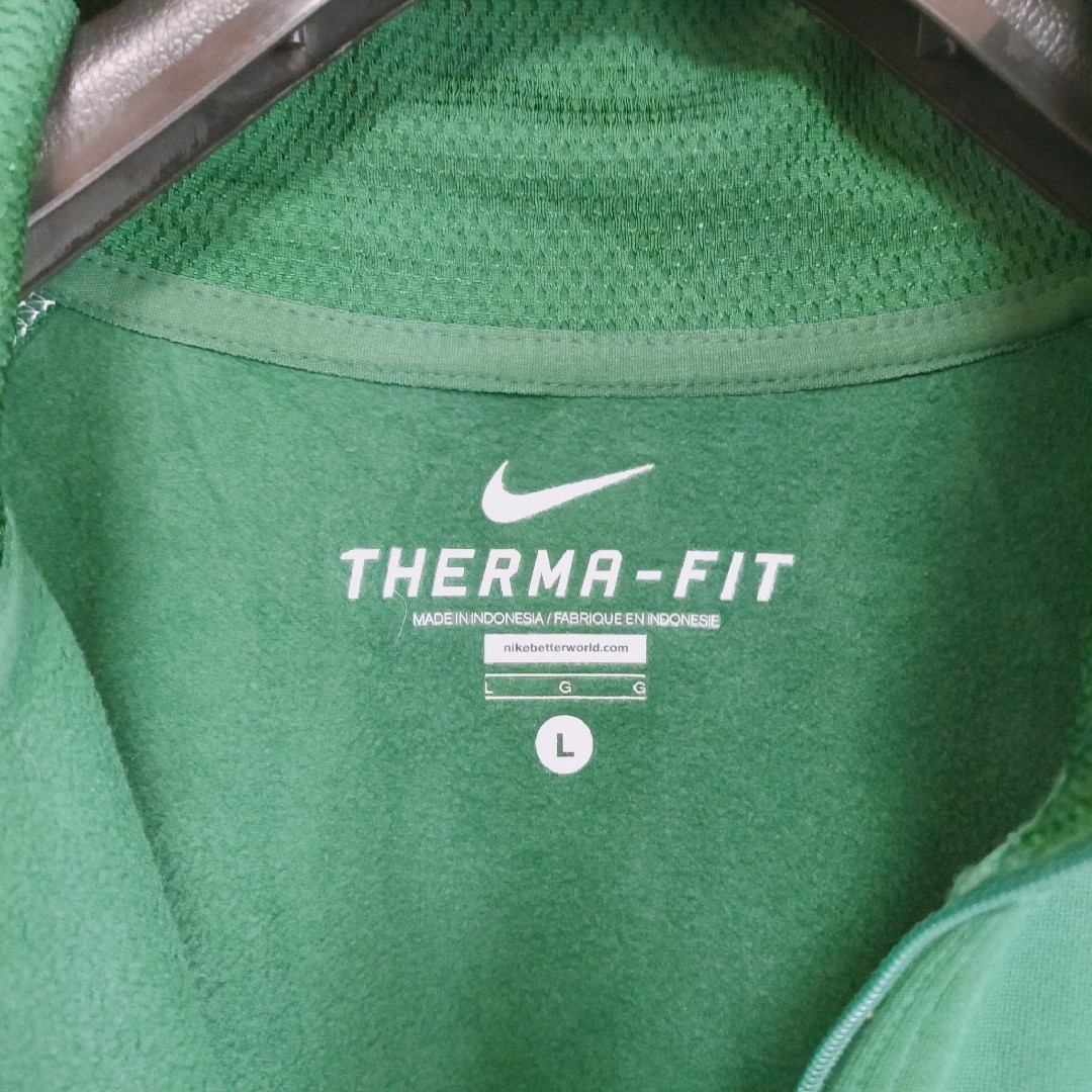 NIKE(ナイキ)のNIKE ナイキ　トラックジャケット　ハーフジップ　THERMA-FIT　Ｌ メンズのトップス(ジャージ)の商品写真