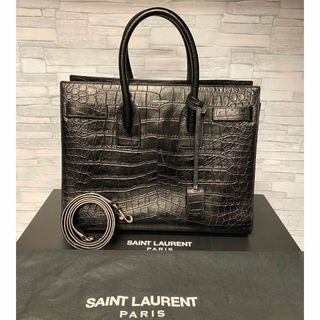 サンローラン(Saint Laurent)のサンローラン YSL サック・ド・ジュール クロコ 2way バッグ 箱(バッグパック/リュック)