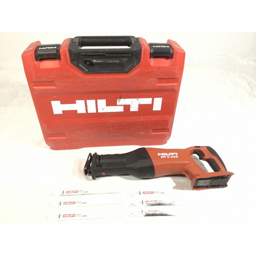 ☆中古品☆HILTI ヒルティ 22V 充電式レシプロソー SR6-A22 ☆中古品☆HILTI ヒルティ 22V 充電式レシプロソー SR6-A22