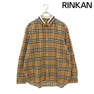 バーバリー(BURBERRY)のバーバリー  8004962 レイヤードカラーヴィンテージチェック長袖シャツ メンズ XXXL(シャツ)