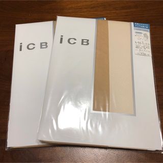 アツギ(Atsugi)のicb ストッキング　無地　LL(タイツ/ストッキング)