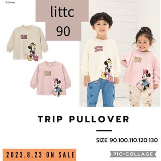 シマムラ(しまむら)の【littc】トリッププルオーバー スウェット ミッキー 完売品(Tシャツ/カットソー)