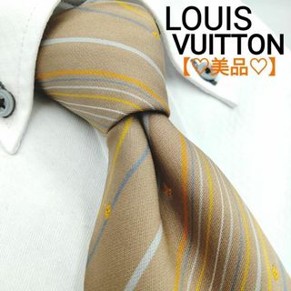 ルイヴィトン(LOUIS VUITTON)の美品 ルイヴィトン LOUISVUITTON ネクタイ モノグラム [BN](ネクタイ)