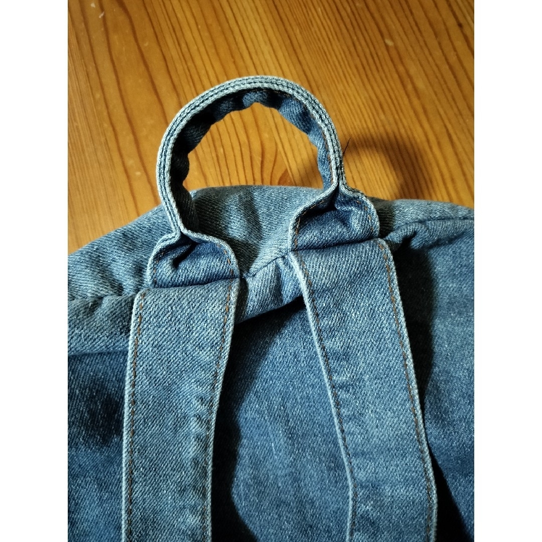 デニムリュック レディースのバッグ(リュック/バックパック)の商品写真