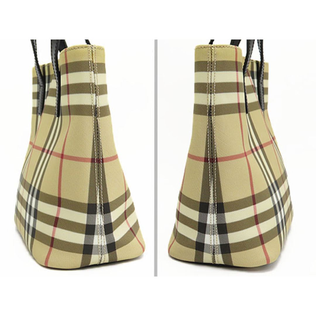 BURBERRY(バーバリー)の外超美品バーバリーロンドンヴィンテージヘイマーケットチェックミニトー レディースのバッグ(トートバッグ)の商品写真