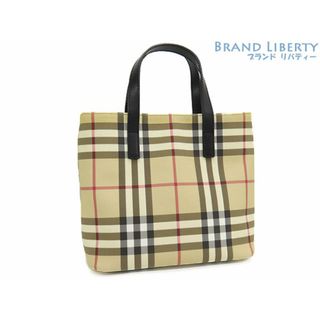 バーバリー(BURBERRY)の外超美品バーバリーロンドンヴィンテージヘイマーケットチェックミニトー(トートバッグ)