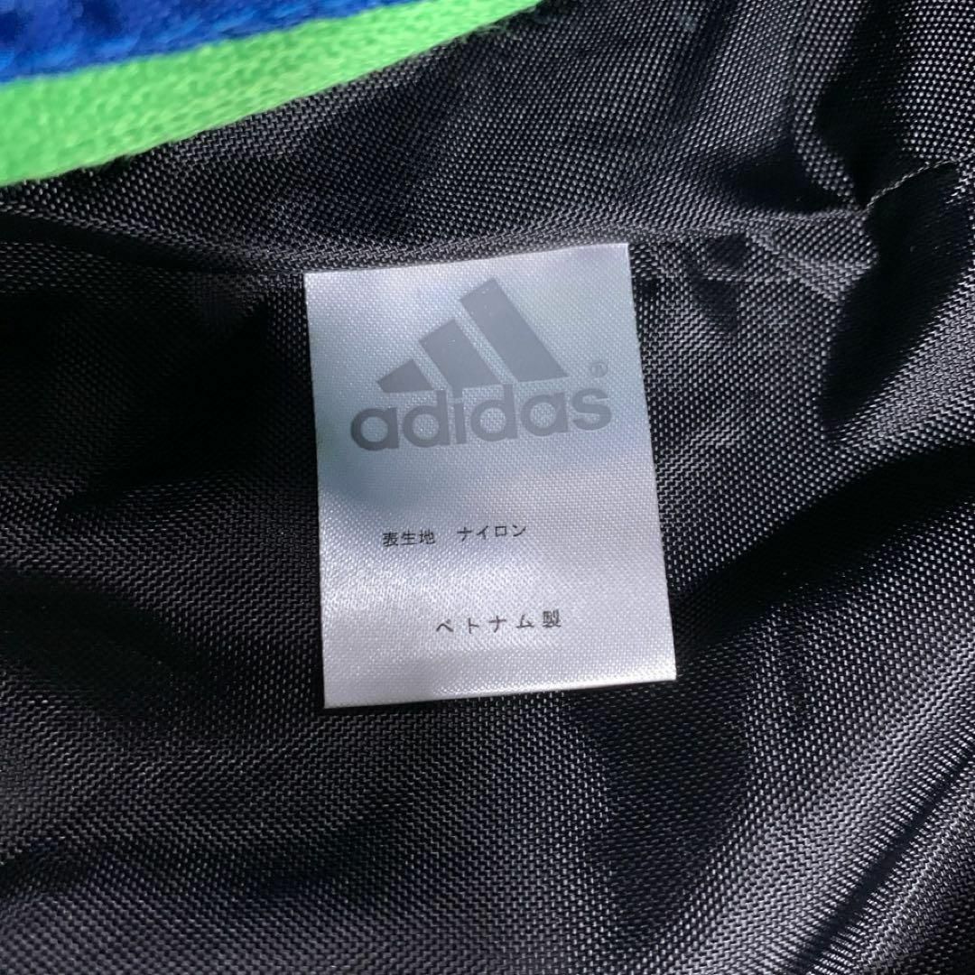 adidas(アディダス)の90s 00s adidas テック ショルダーバッグ y2k 青 黒 緑 メンズのバッグ(ショルダーバッグ)の商品写真