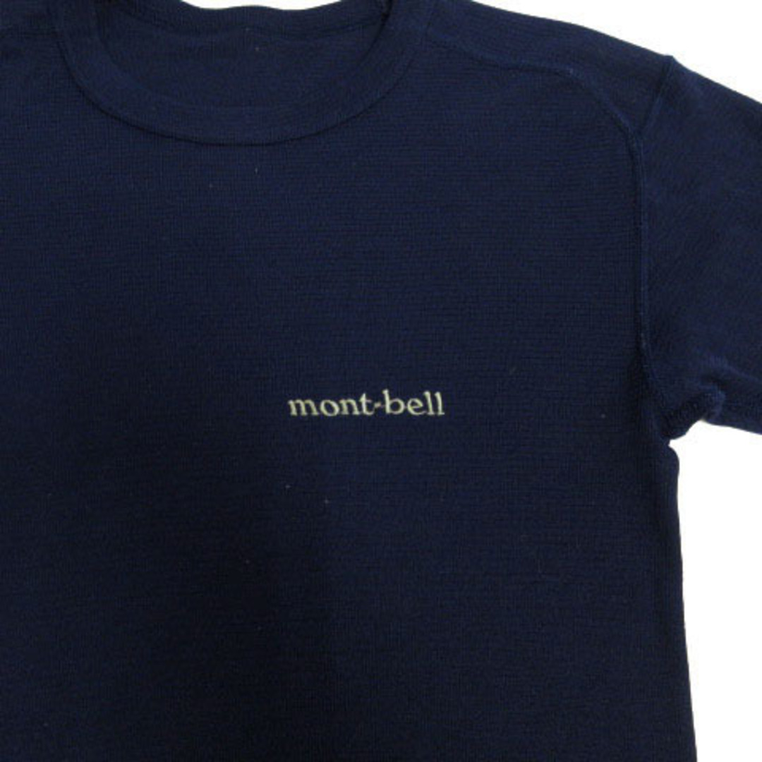 mont bell(モンベル)のモンベル ジオライン L.W.Tシャツ 1107300 半袖 ロゴ刺繍 紺 M スポーツ/アウトドアのスポーツ/アウトドア その他(その他)の商品写真