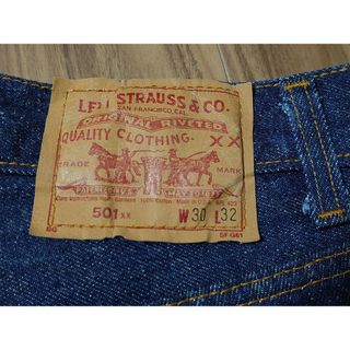 Levi's - 珍品 LEVIS 501 ダック地 チノパン 古着 リーバイス ビッグ